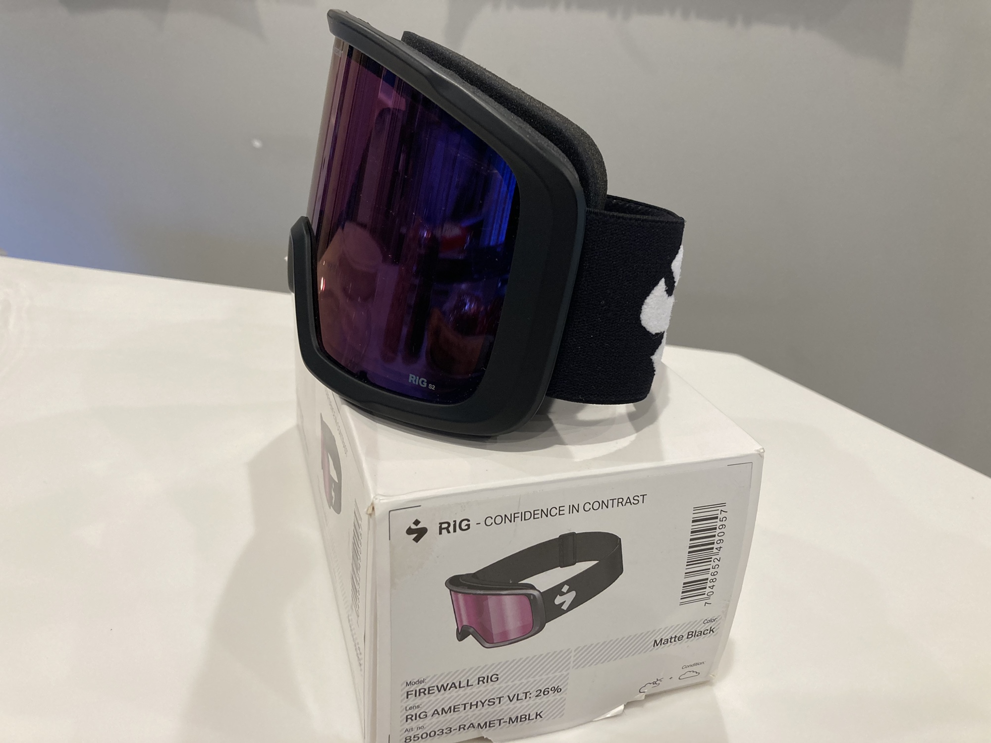 Sweet Protection Firewall RIG Ski Goggles Low Light SidelineSwap