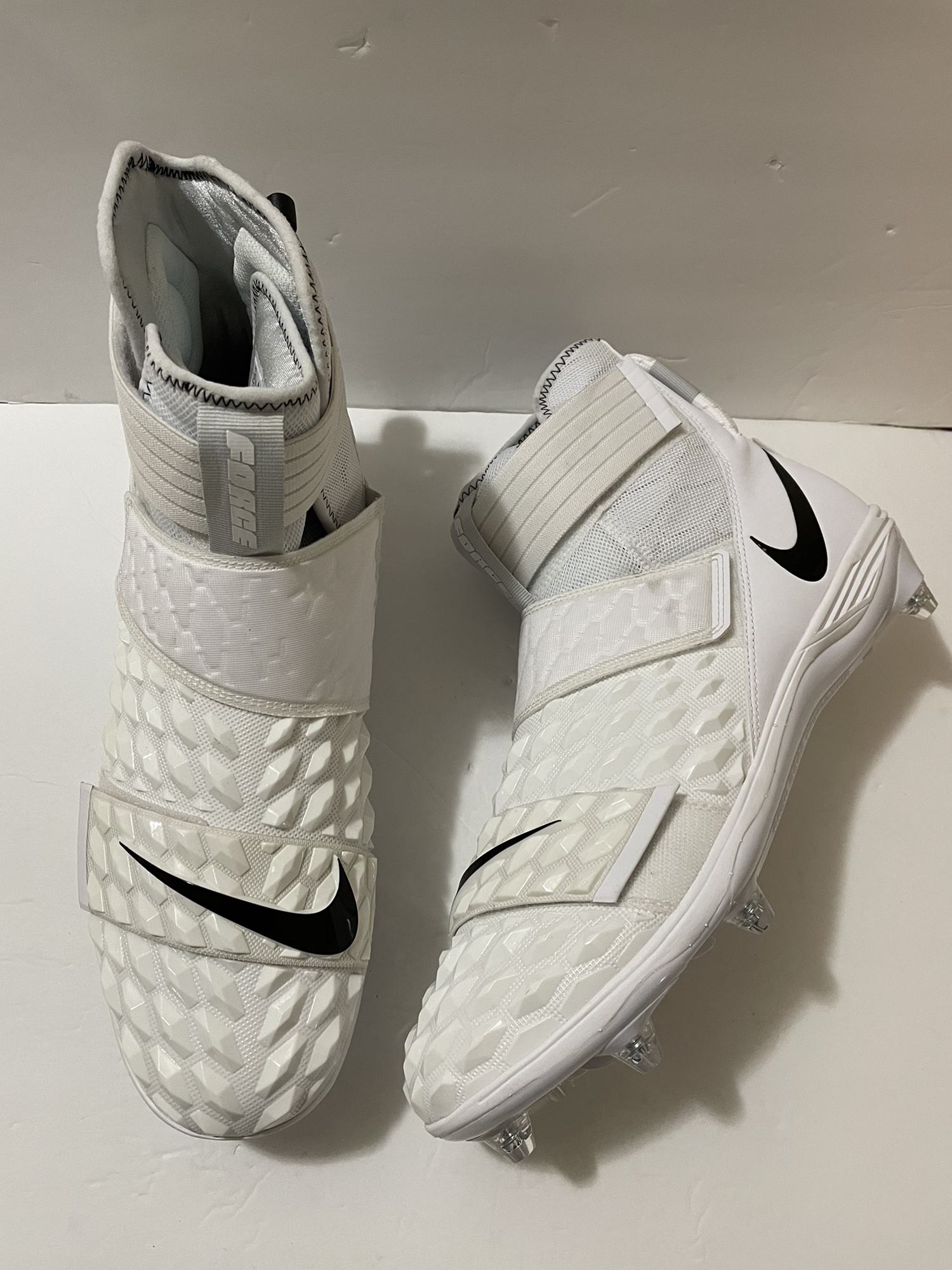 Nike Force Savage Elite 2 TD White Football Cleats Size 14 SidelineSwap