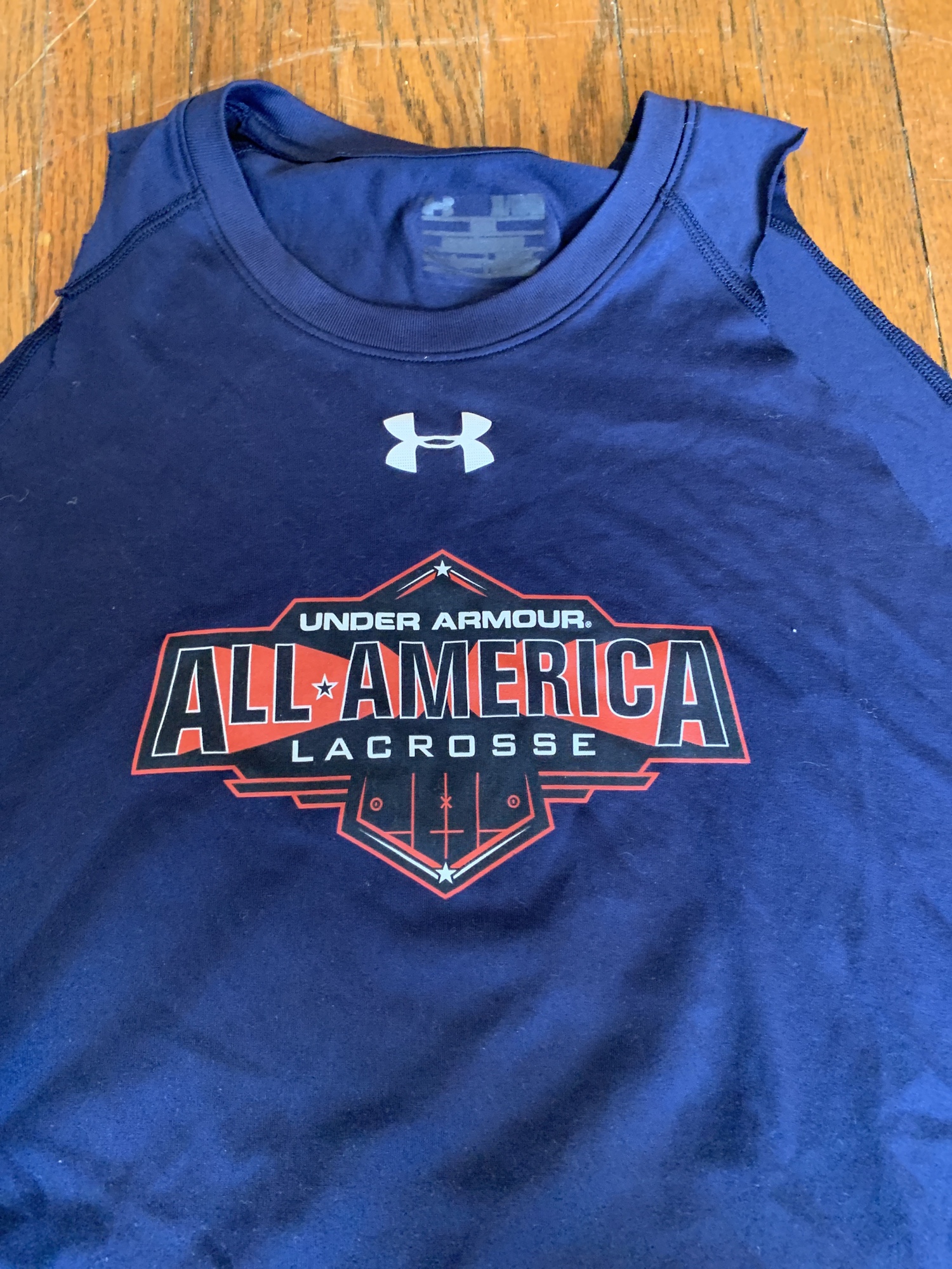 Under All American Lacrosse Cut Off Muscle Shirt XL SidelineSwap