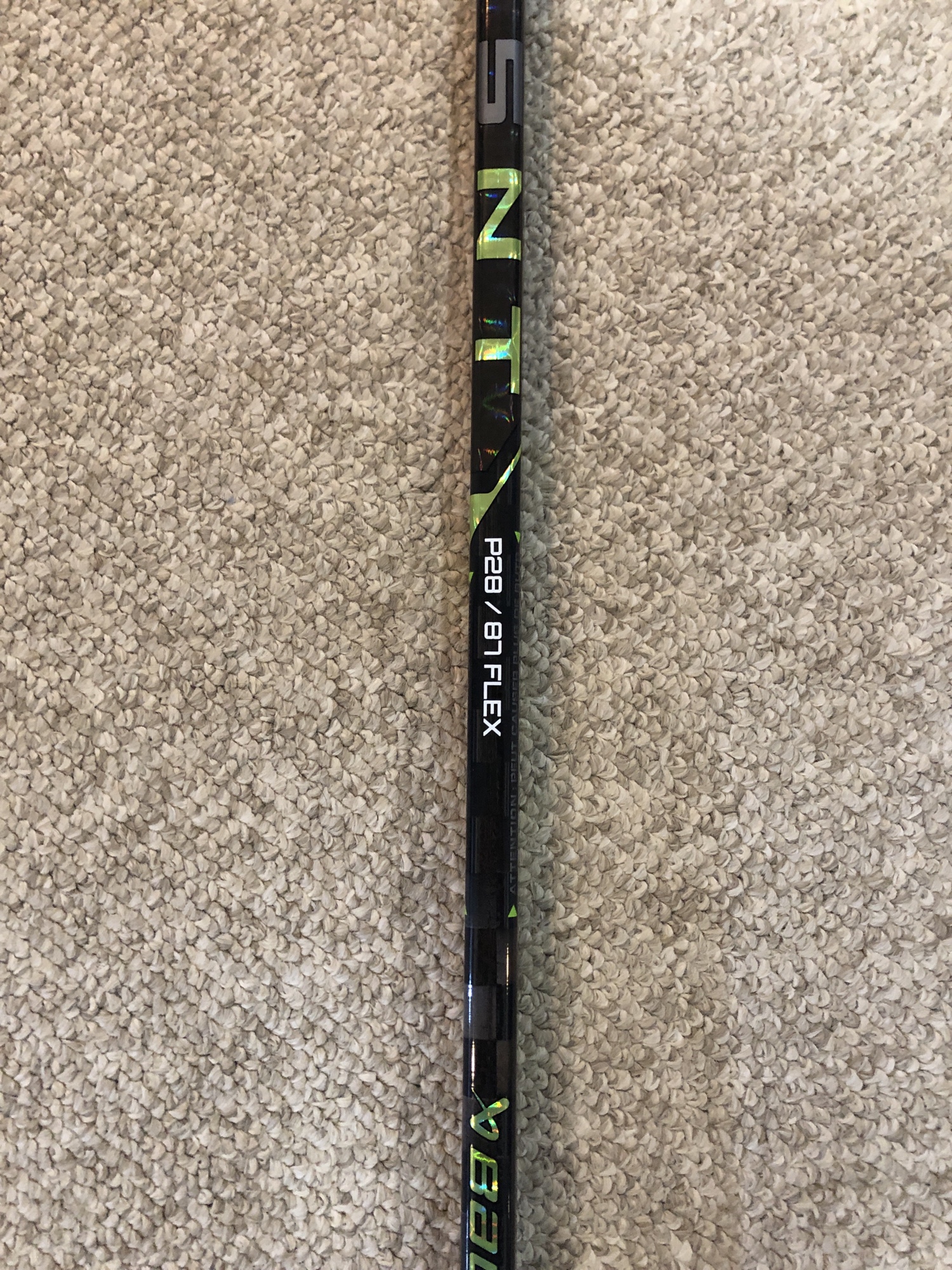 Bauer Ag5nt hockey stick p28 87 flex new never used SidelineSwap