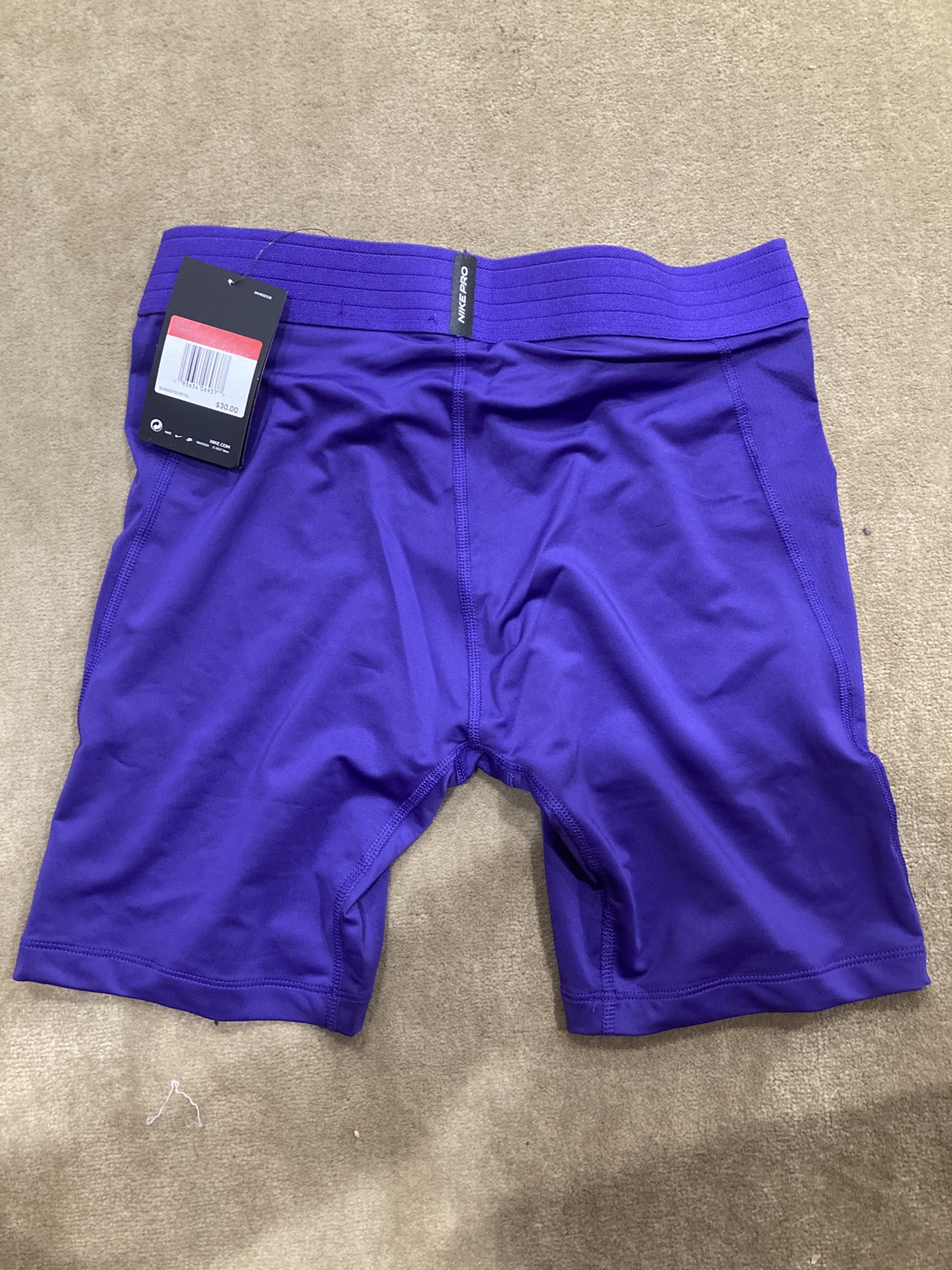 Purple New Large Nike Compression SidelineSwap