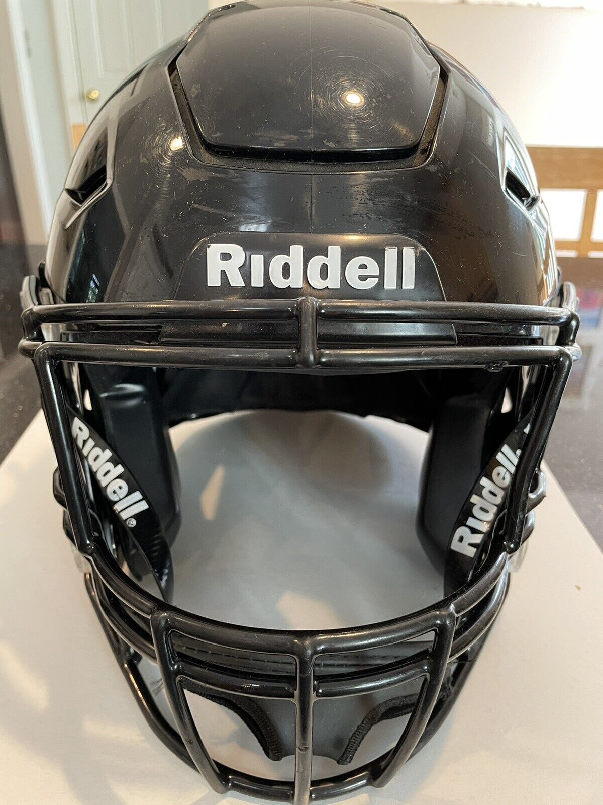 2021 Adult Used Large Riddell SpeedFlex Helmet Black-out