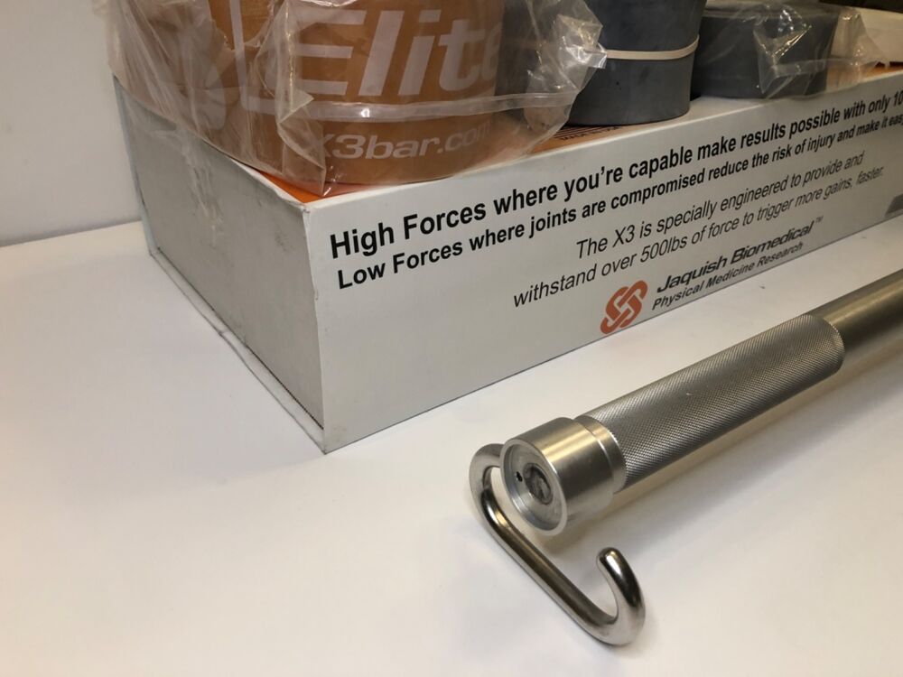 X3 Bar Elite Home Gym Workout System 5 Bands and X3 Bar Good Condition