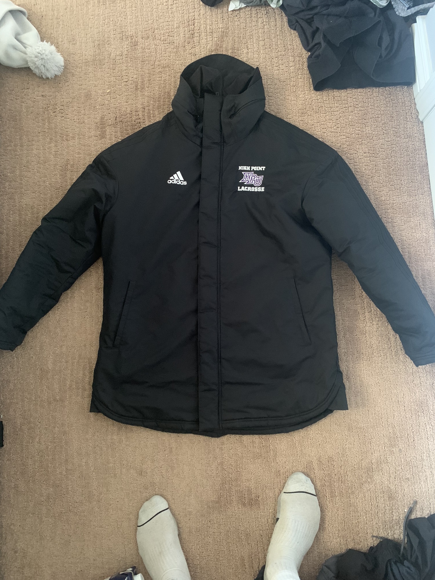 Black New XL Adidas Jacket SidelineSwap