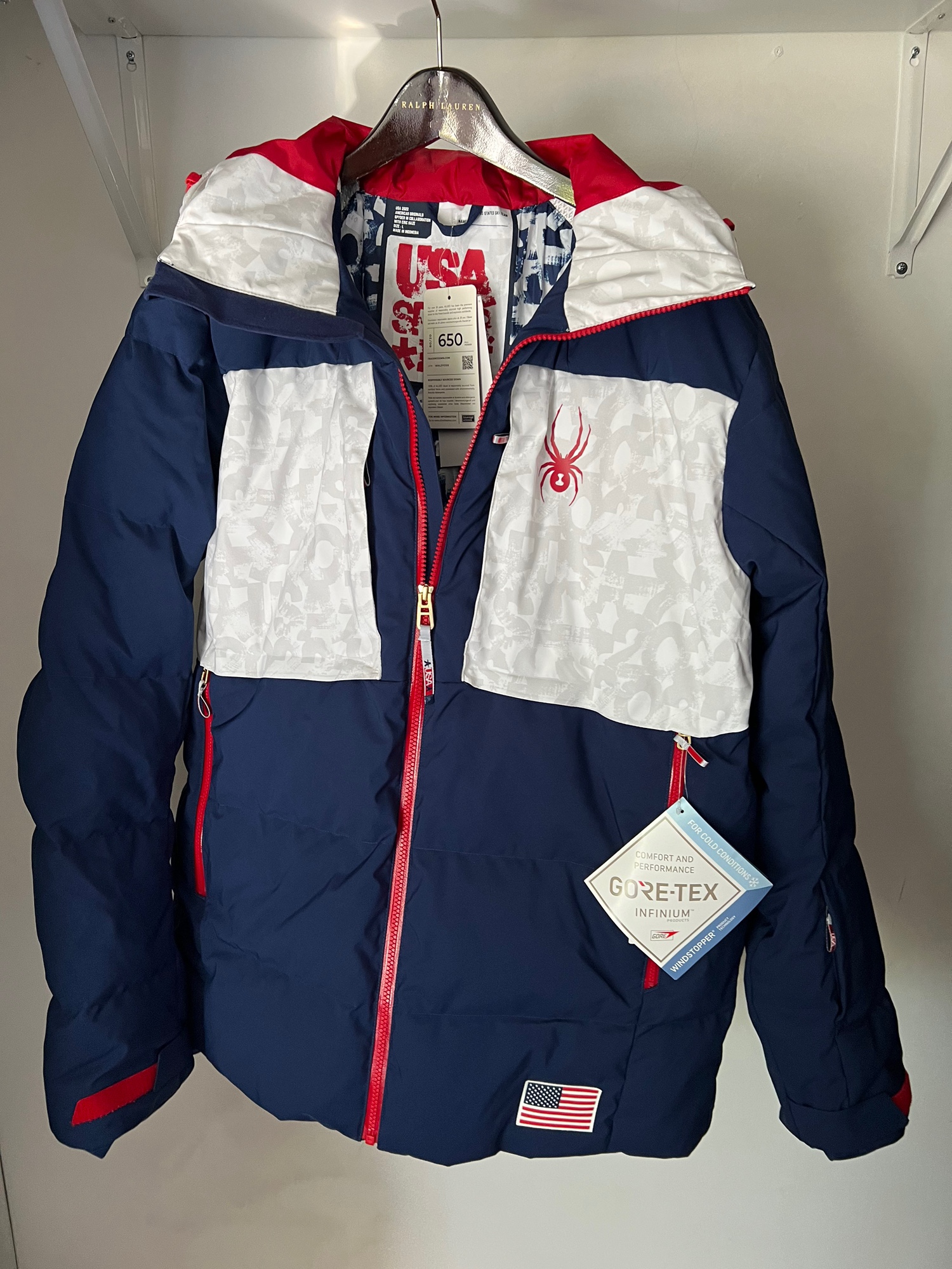 spyder olympic jacket