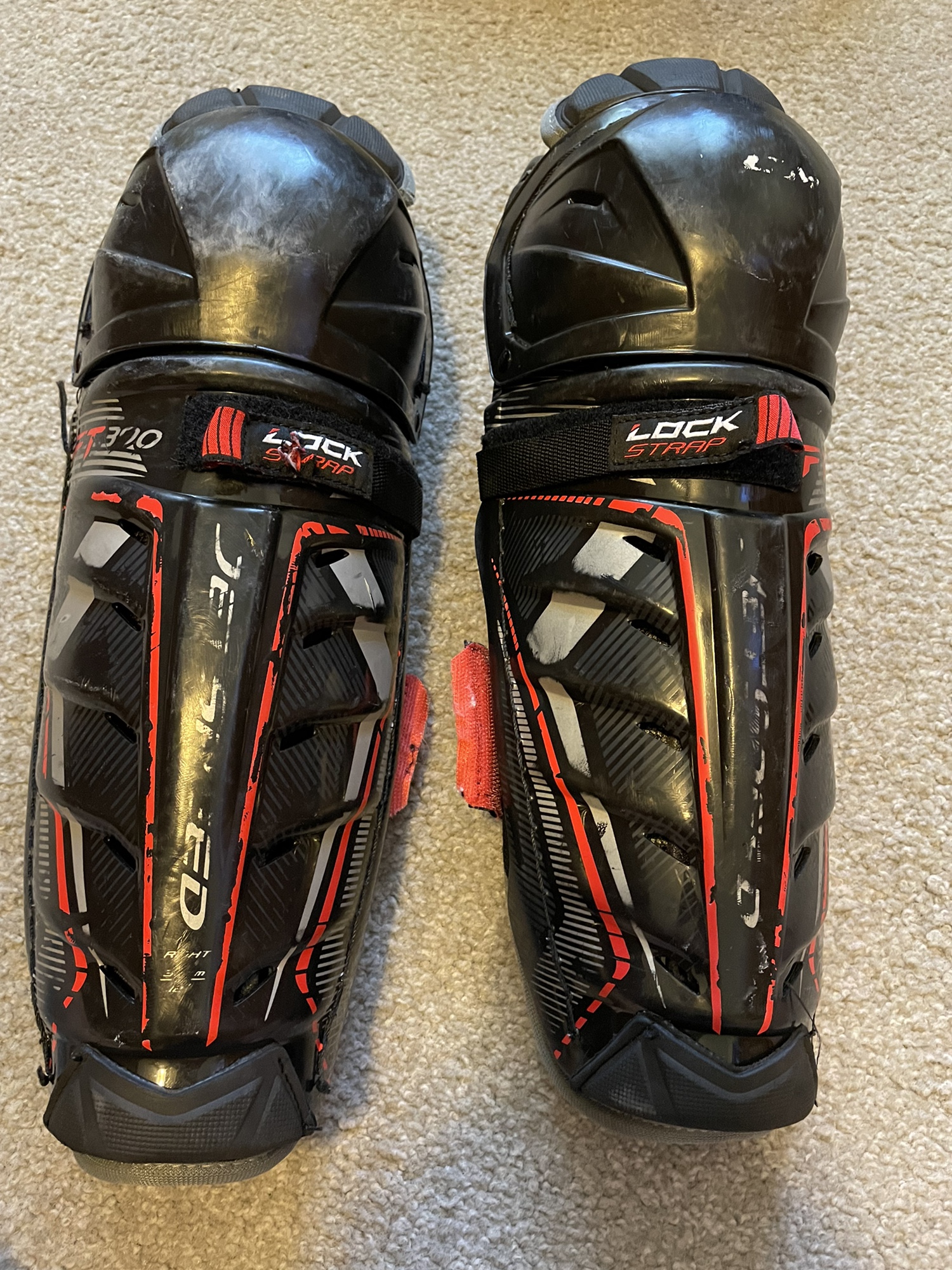 CCM JetSpeed FT390 Shin Pads SidelineSwap