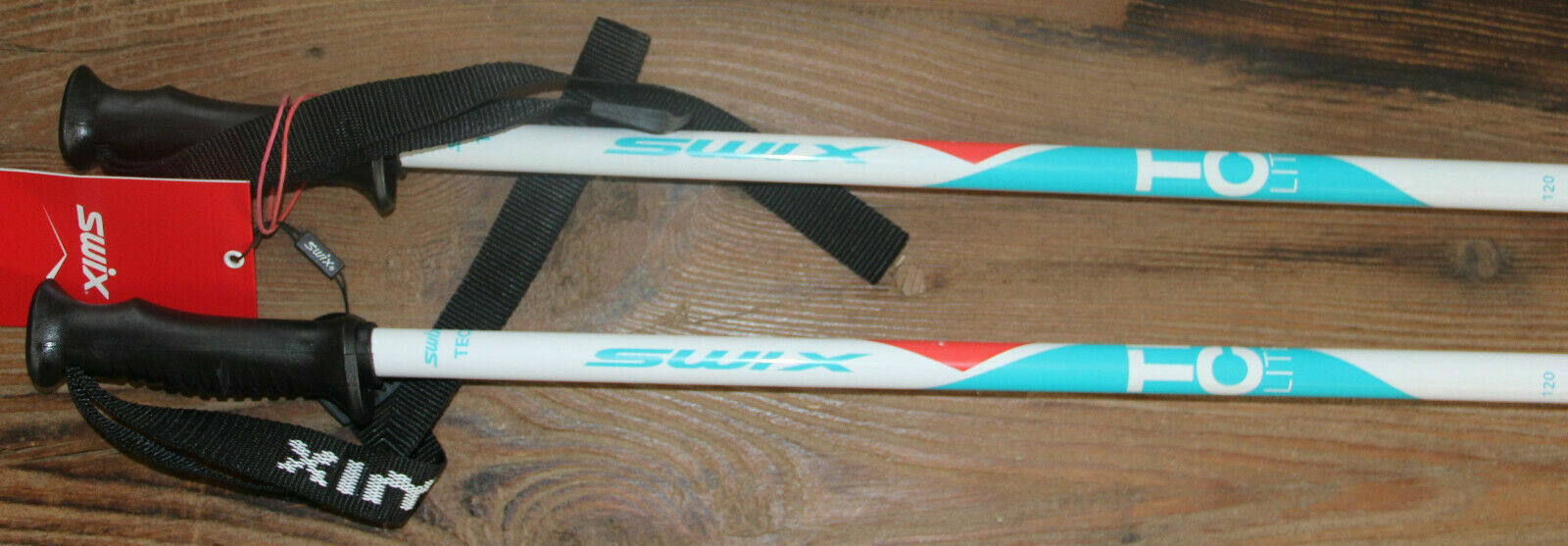 NEW Ski poles adult downhill/alpine Aluminum SWIX Pair 115cm with