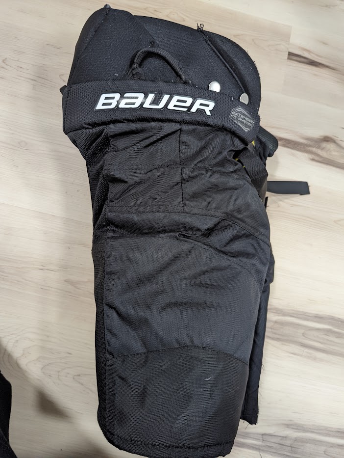 Junior Used Large Bauer Supreme Ultrasonic Hockey Pants SidelineSwap