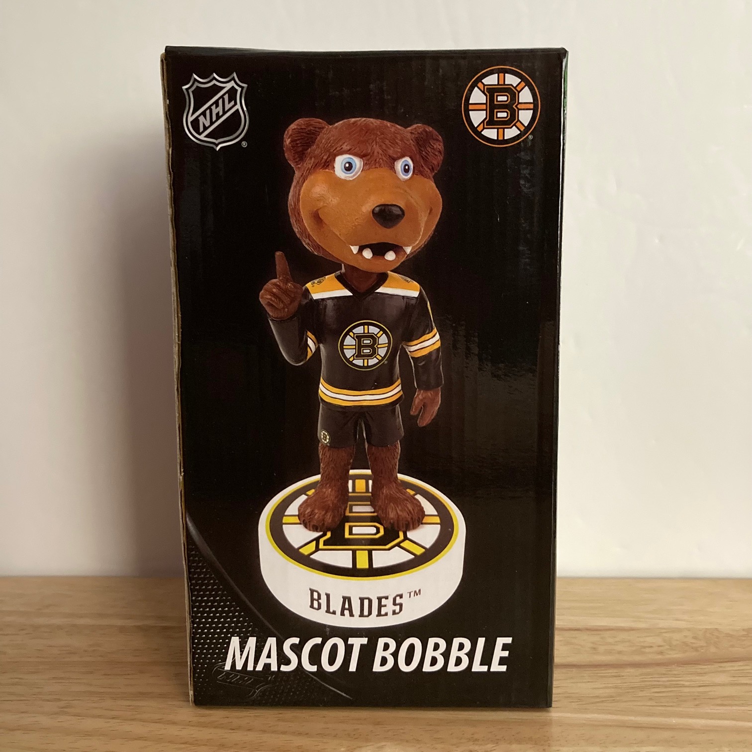 NHL Boston Bruins Blades Mascot Bobblehead *LIMITED EDITION TO 2019