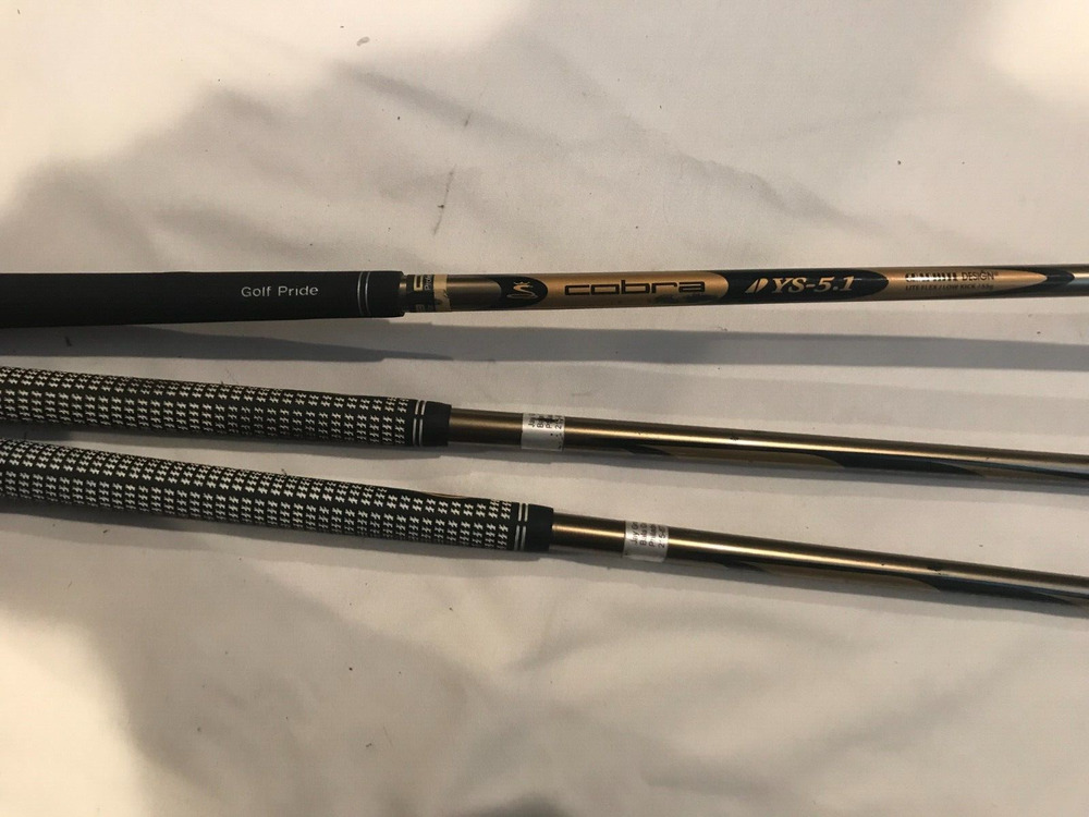 Cobra 3400 I/XH Iron Set 58 Graphite Design YS5.1 Lite Senior Shafts