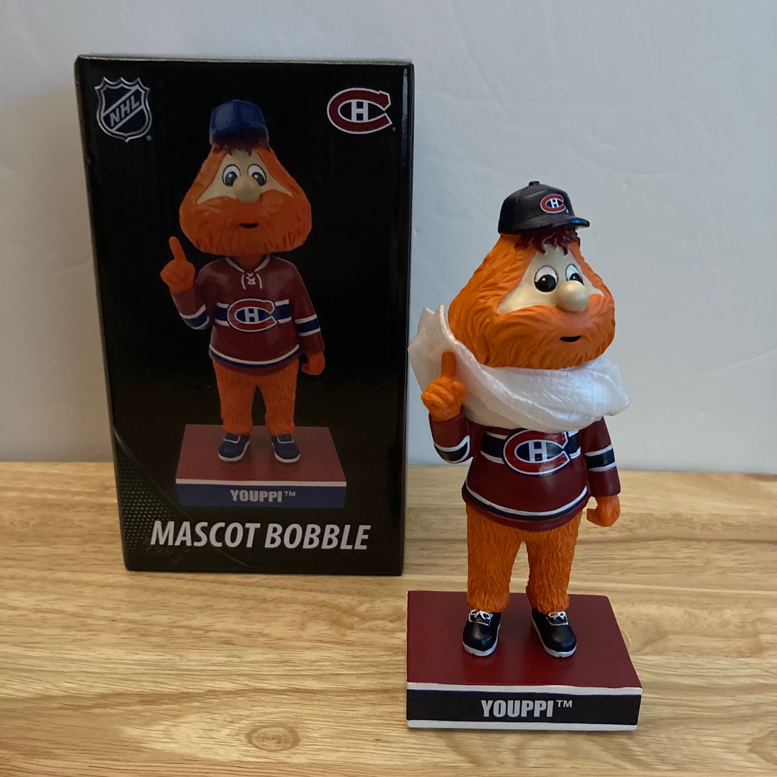 NHL Montreal Canadiens Youppi Mascot Bobblehead *LIMITED EDITION TO