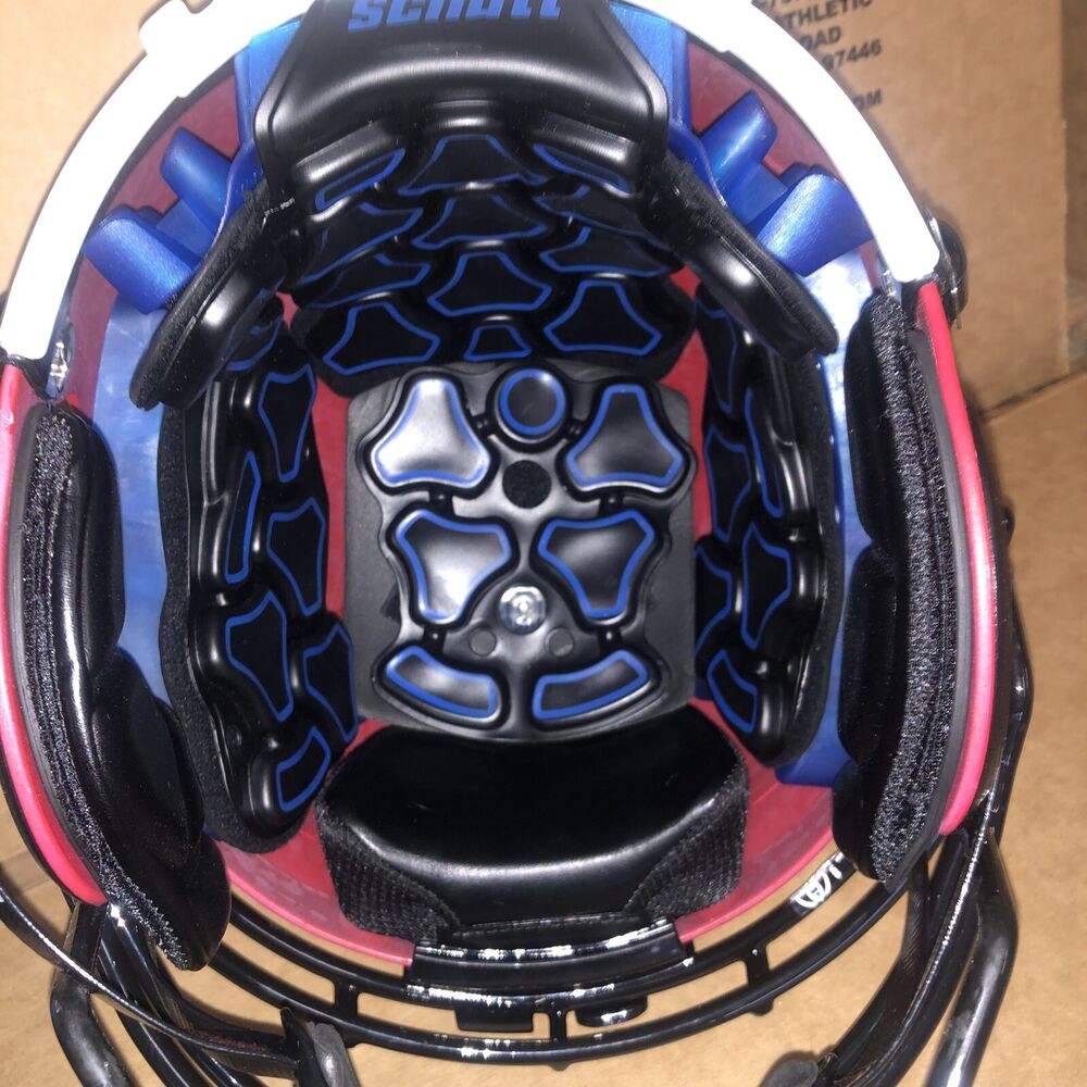 NEW SCHUTT F7 VTD ADULT FOOTBALL HELMET XL SATIN RED SidelineSwap