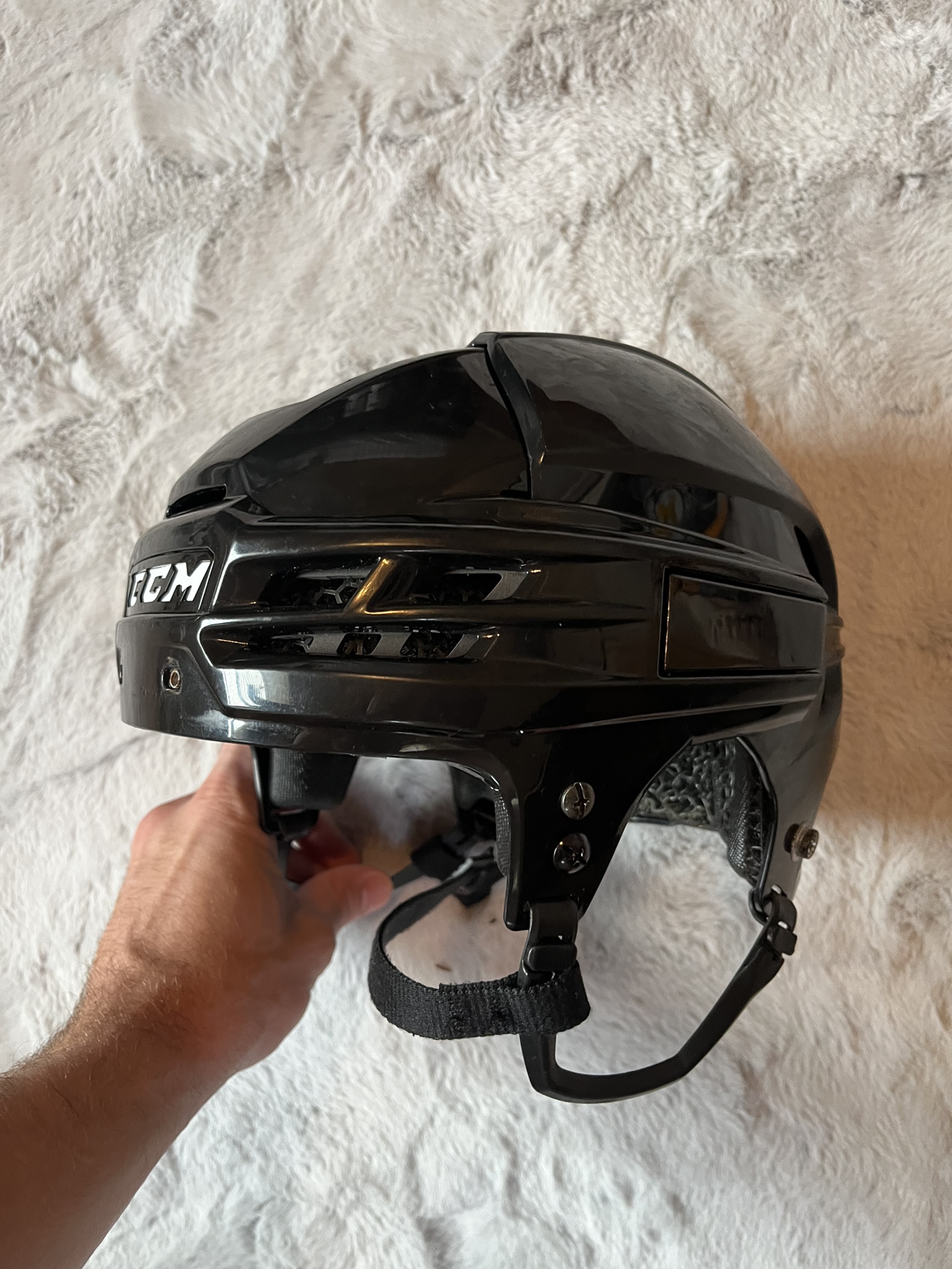 Used Large CCM Pro Stock Super Tacks X Helmet SidelineSwap