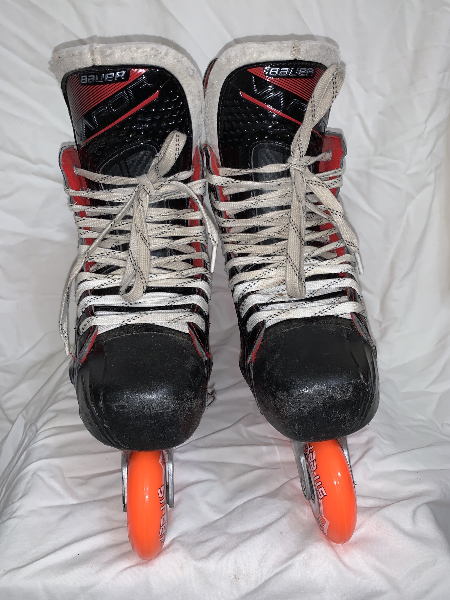 Used Bauer Regular Width Size 6R Vapor X2.7R Inline Skates SidelineSwap