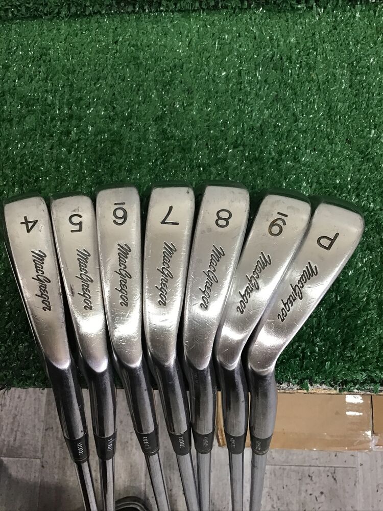 MacGregor Tourney DX Iron Set 4PW With Ladies Steel Shafts SidelineSwap