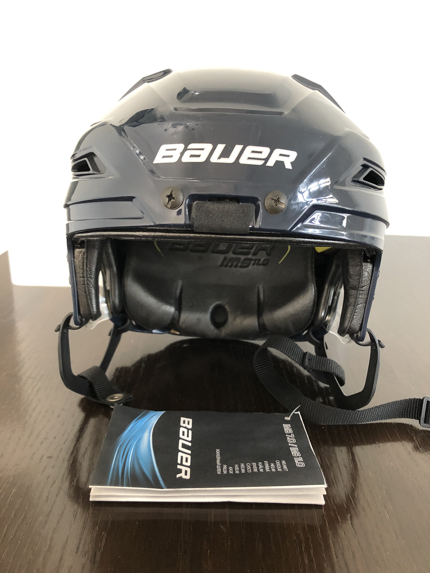 New Large Bauer IMS 11.0 Helmet NAVY HECC certification valid until