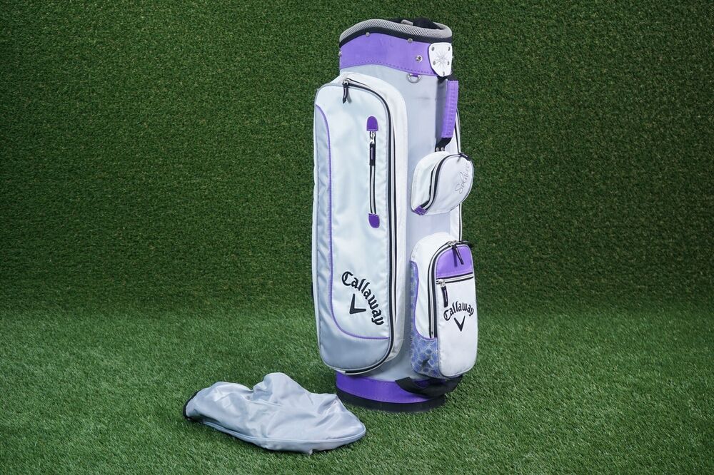 Callaway Solaire Ladies White/Bag Cart Golf Bag