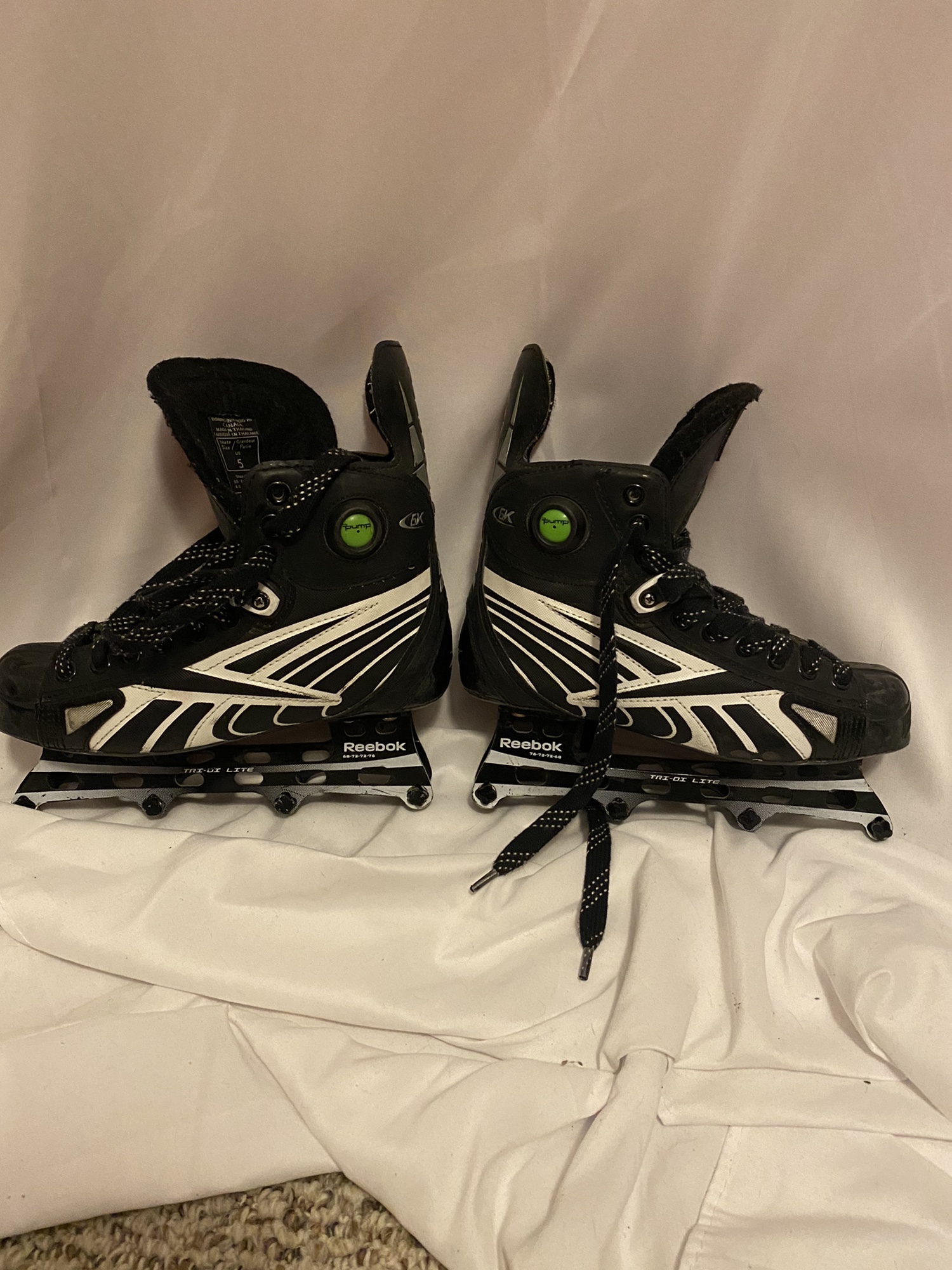 Reebok Pump Size 5 Inline Hockey Skates SidelineSwap
