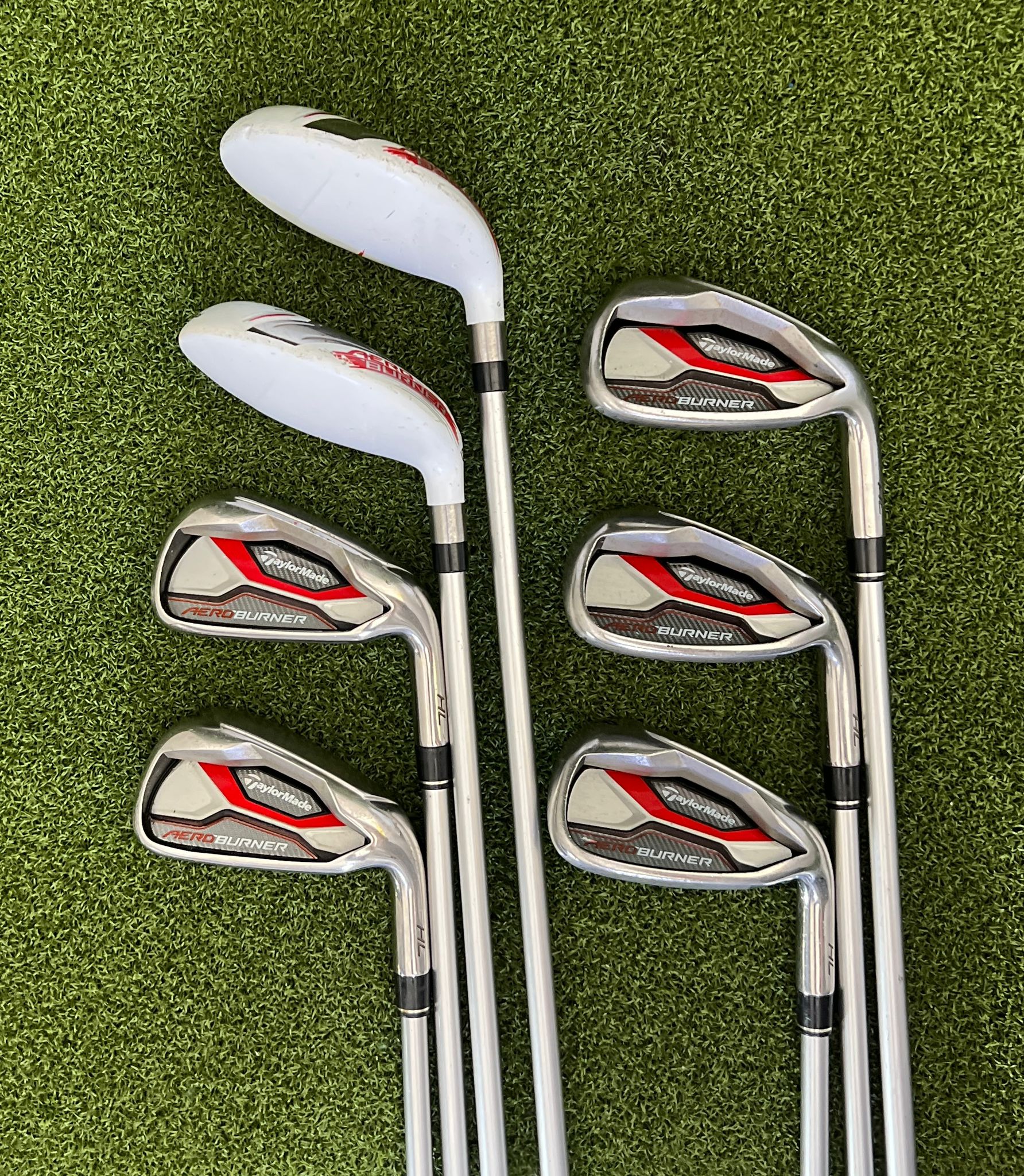 TaylorMade AeroBurner HL Combo 4,5 Hybrids + 6PW Iron Set, RH