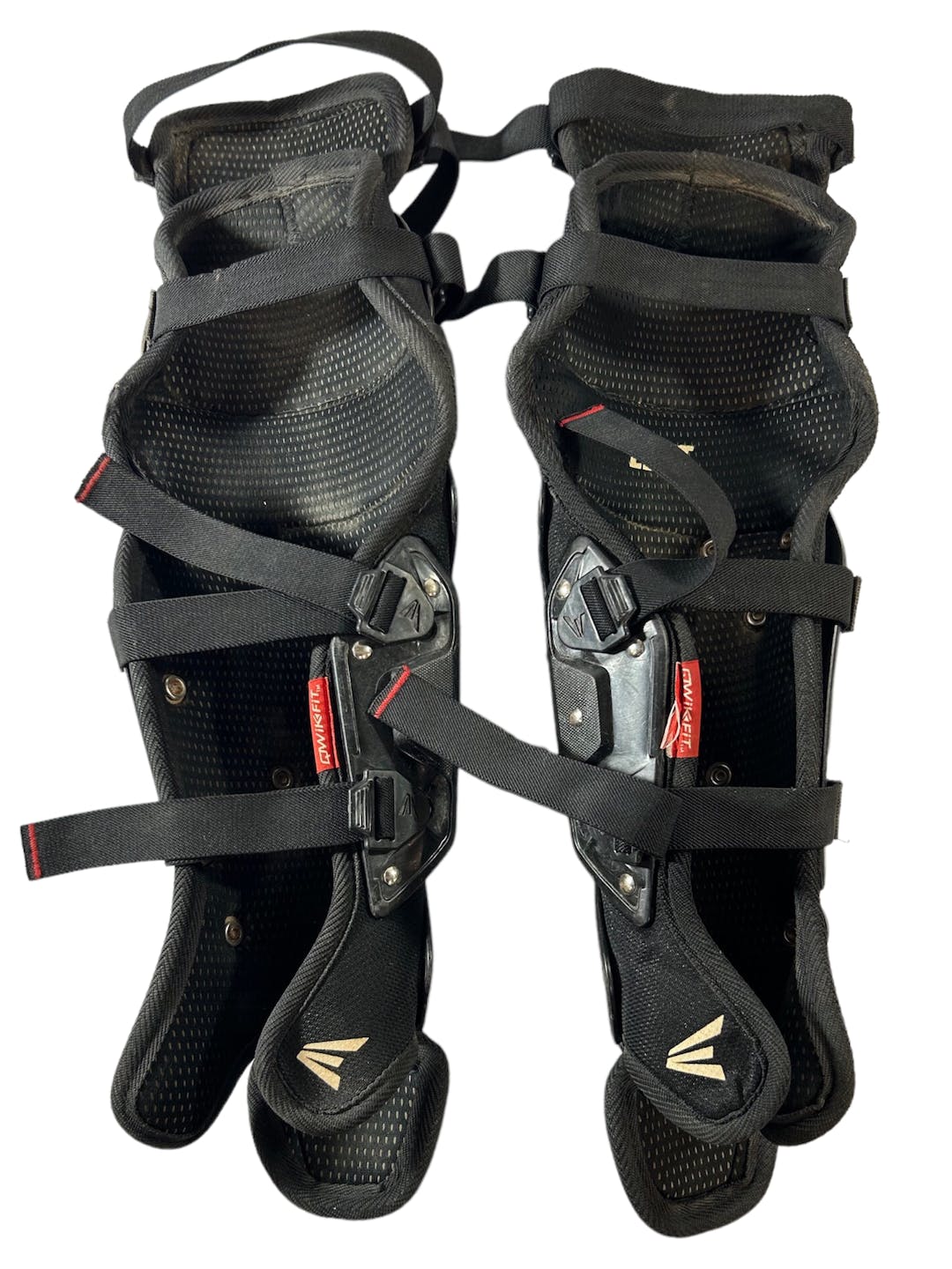 Used Easton Quikfit Youth Catcher's Shin Quards SidelineSwap