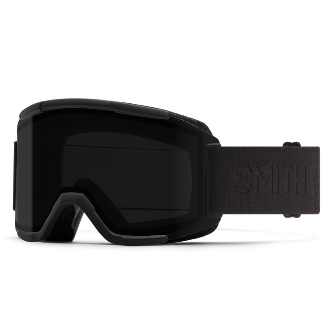 New Smith Optics Squad Goggles Blackout + Chromapop Sun Black Lens SidelineSwap