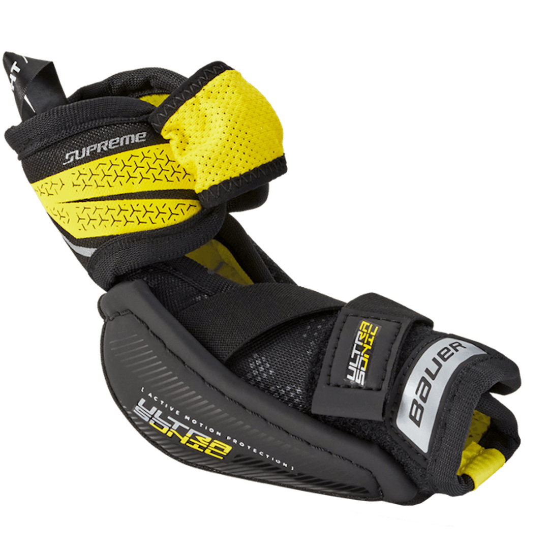 New Bauer Ultrasonic Youth Elbow Pads Large SidelineSwap
