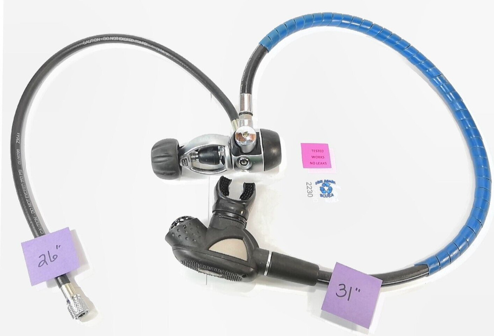 Dacor Viper Regulator Set Yoke 1st First Stage Viper 2nd Scuba Dive