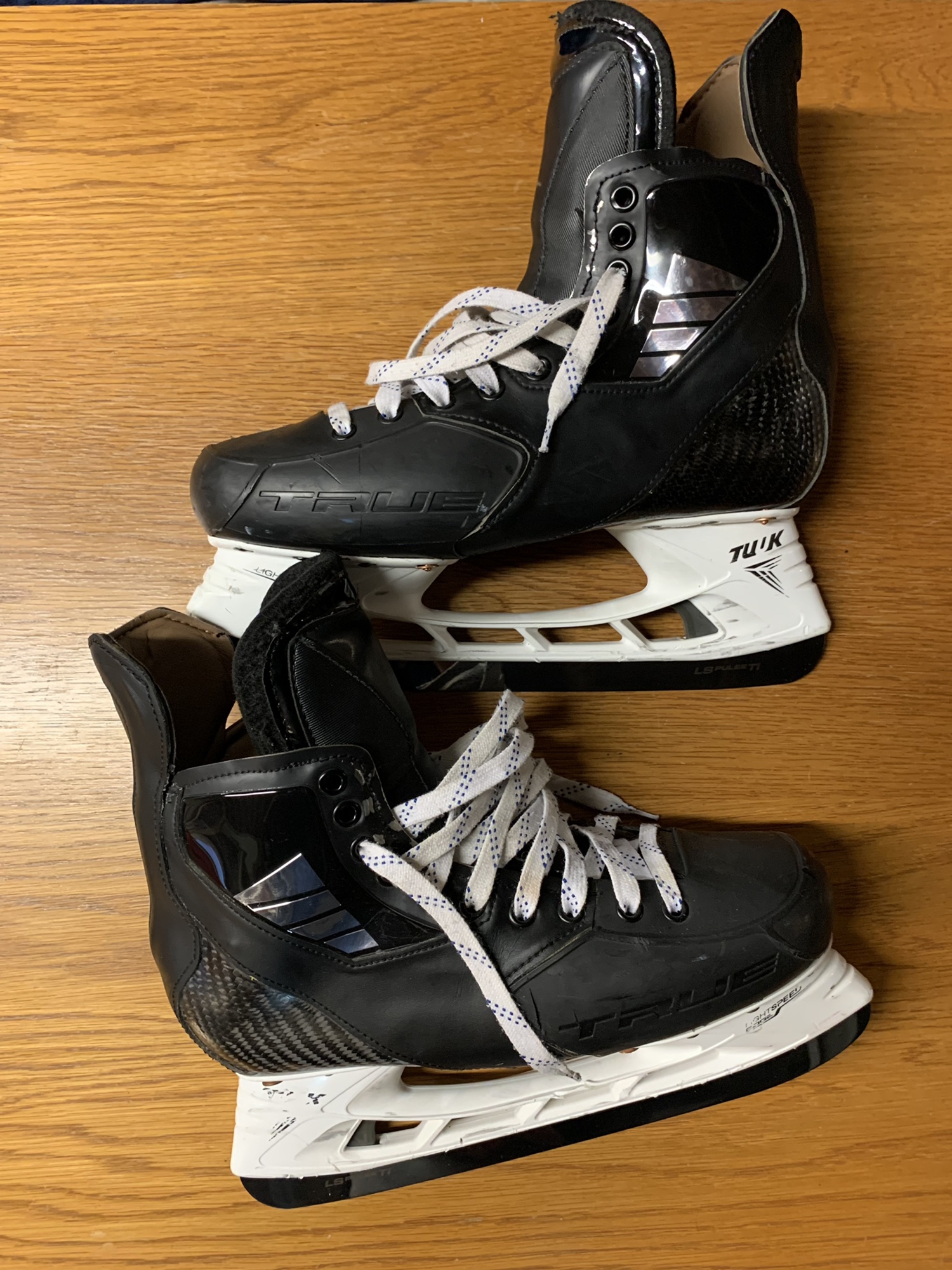 True VH Pro Stock Hockey Skates, 11/11.25 Brenden Dillon Capitals