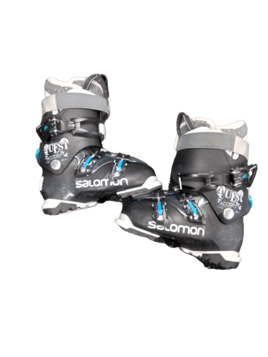Used Salomon Quest 240 Mp J06 W07 Downhill Ski Womens Boots SidelineSwap
