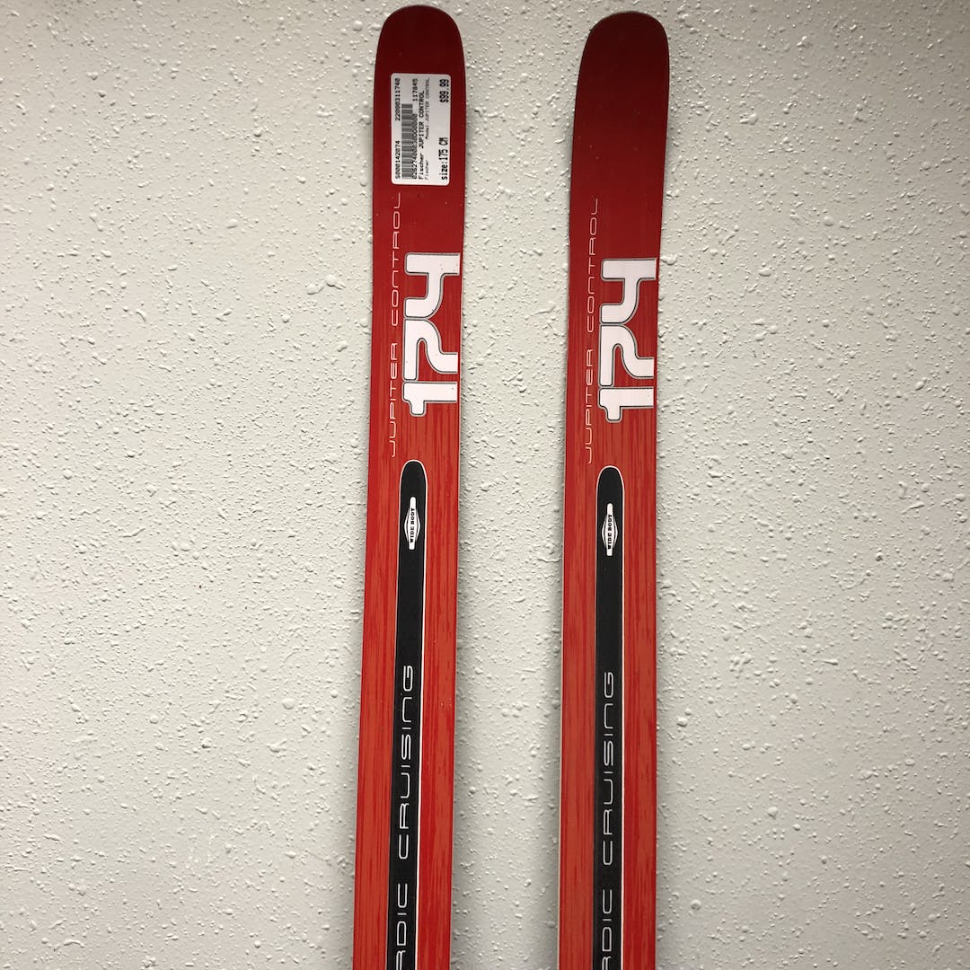 Used Fischer Jupiter Control 175 Cm Men's Cross Country Ski Combo