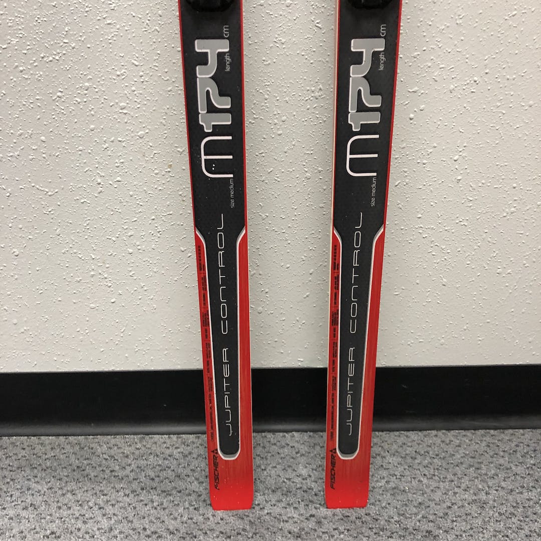 Used Fischer Jupiter Control 175 Cm Men's Cross Country Ski Combo
