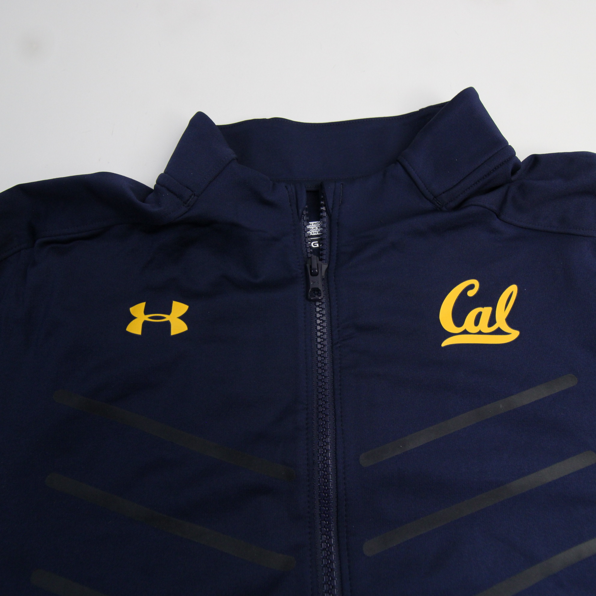 California Golden Bears Under Armour Jacket Men's Navy/Gold Used XL