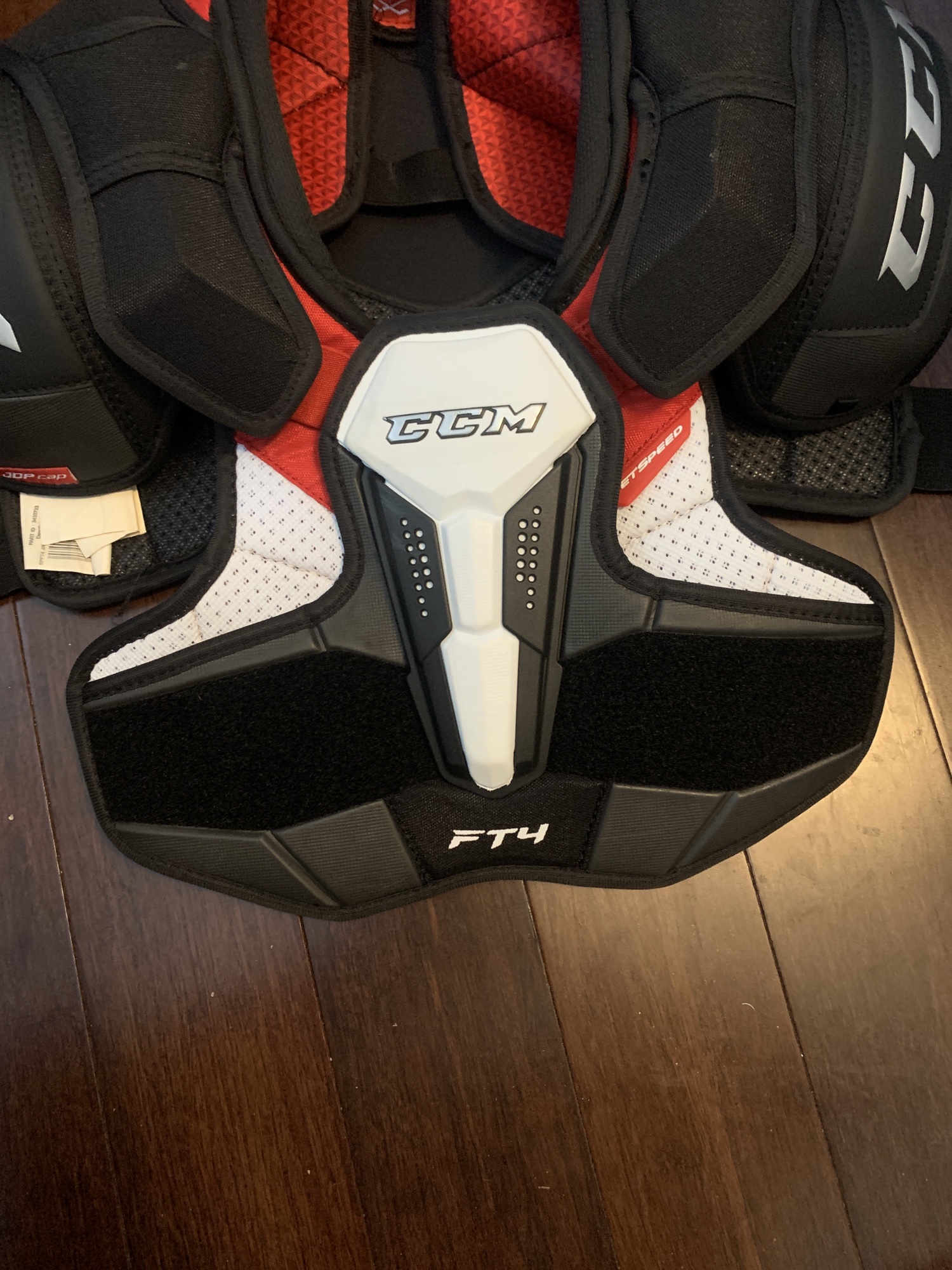 Junior Large CCM JetSpeed FT4 Pro Shoulder Pads SidelineSwap