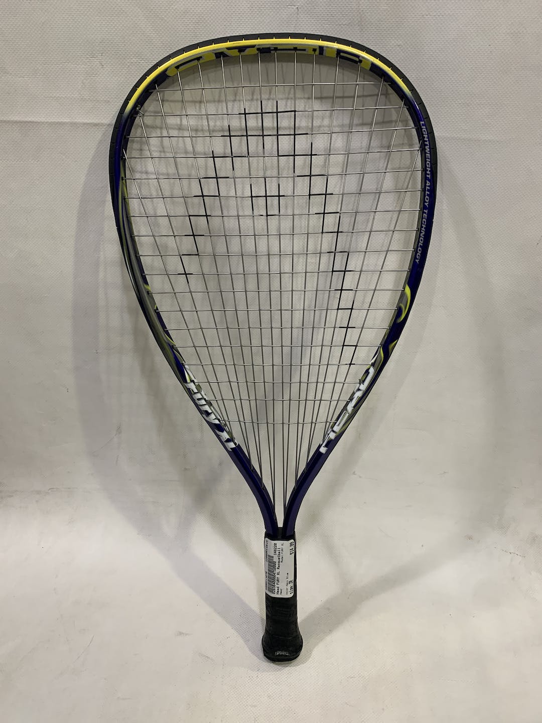 Used Head Fury Xl Junior Racquetball Racquets SidelineSwap