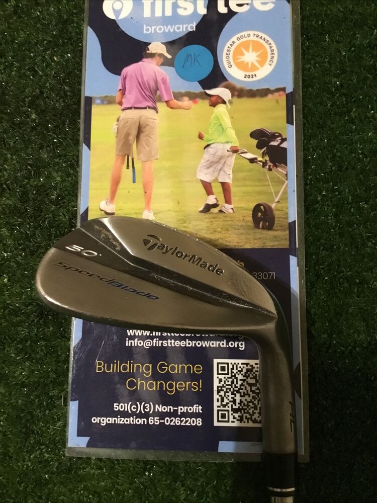 TaylorMade Speedblade HL 50* Gap Wedge (GW) Uniflex Steel Shaft