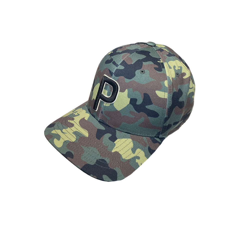 NEW Puma Camo Pattern Snapback Golf Hat/Cap SidelineSwap