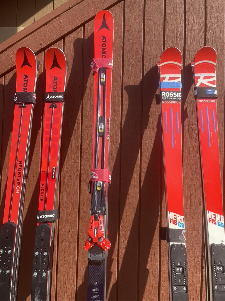 Used Men's Atomic Racing Redster FIS GS Skis 193 CM SidelineSwap