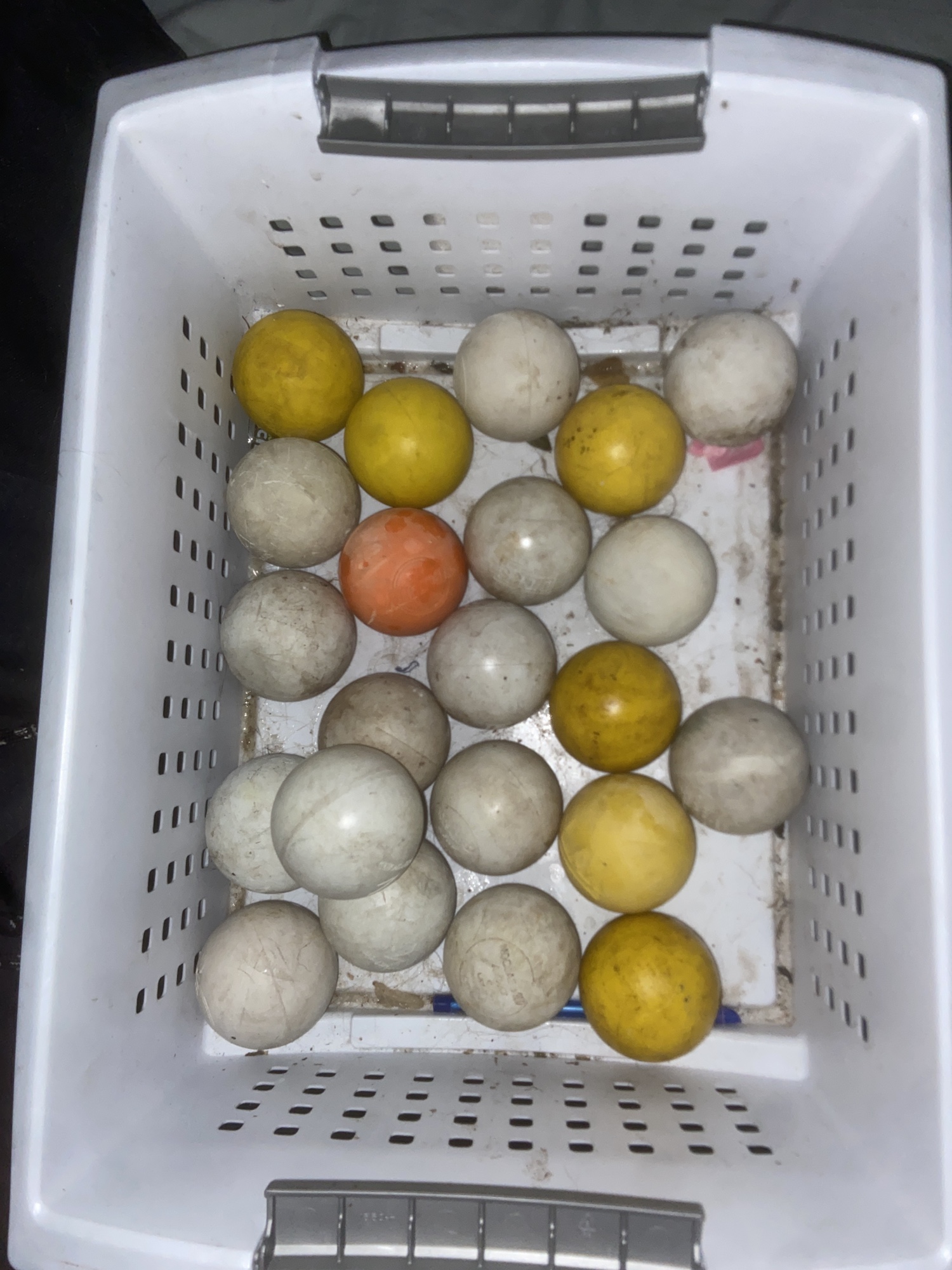 25 Used Assorted Lacrosse balls SidelineSwap