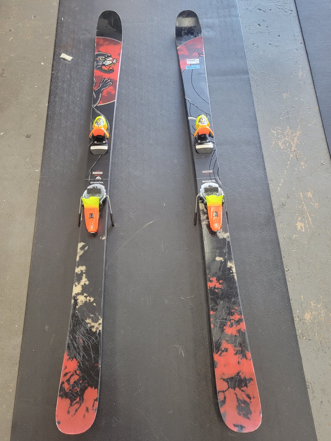 Used Rossignol Blackops W Look Pivot 18 Bindings 182 Cm Men's Downhill