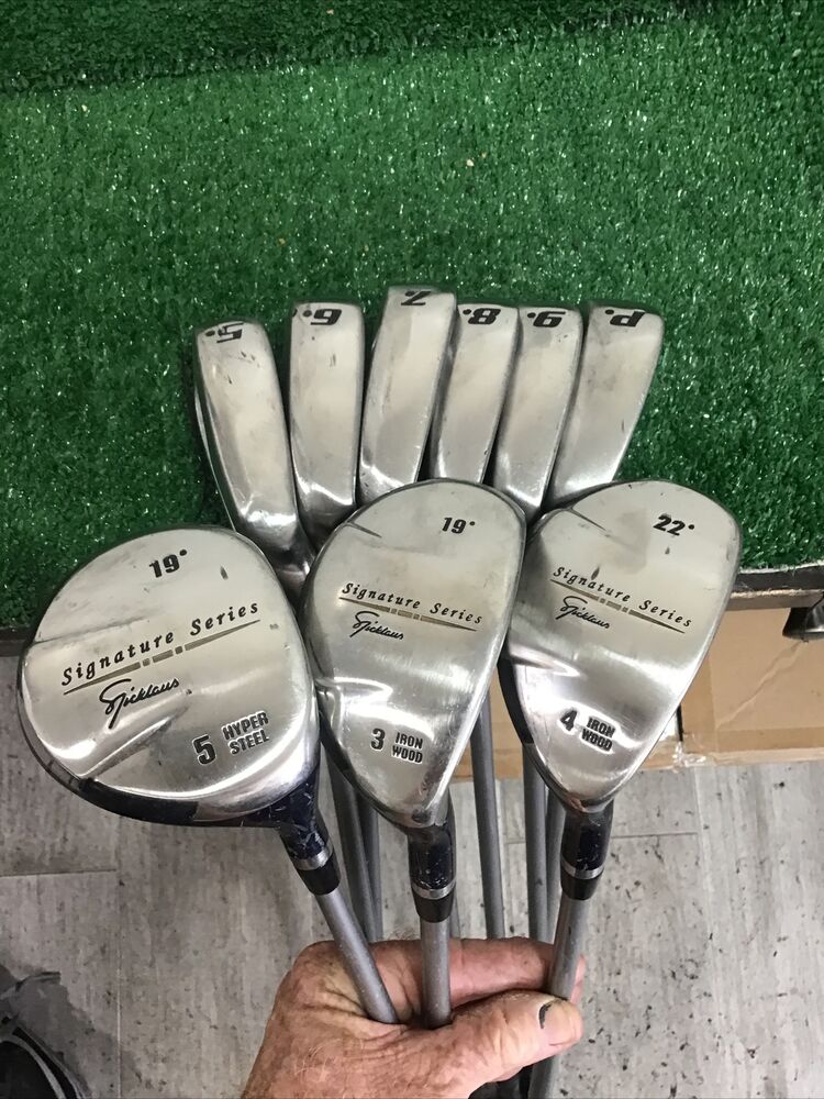Nicklaus Signature Series Complete Set Woods, Hybrids, Irons Regular