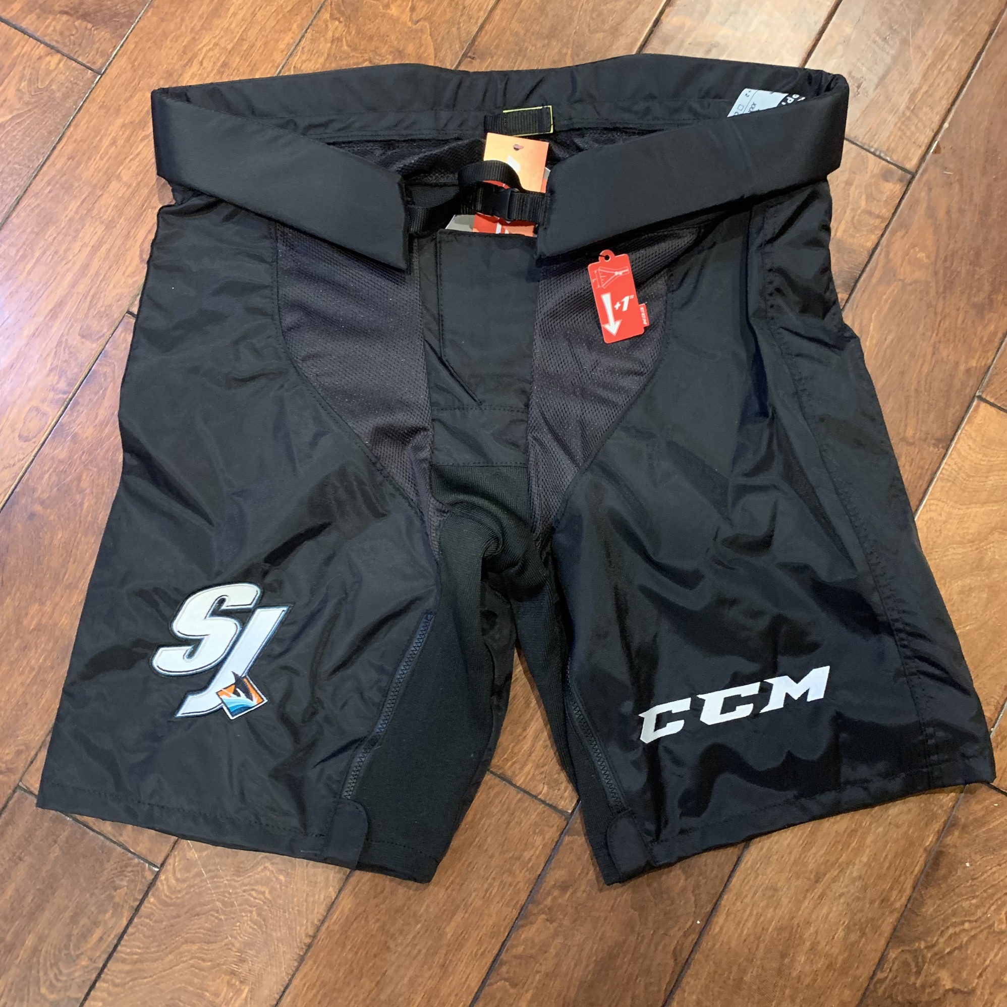 kaehler_may New San Jose Sharks CCM Tacks PPPTKC Pro Stock Girdle