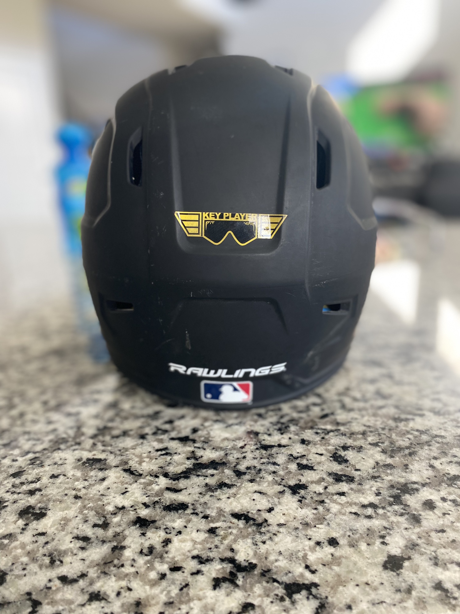 Rawlings mach helmet w mach adjustable jaw guard sidelineswap