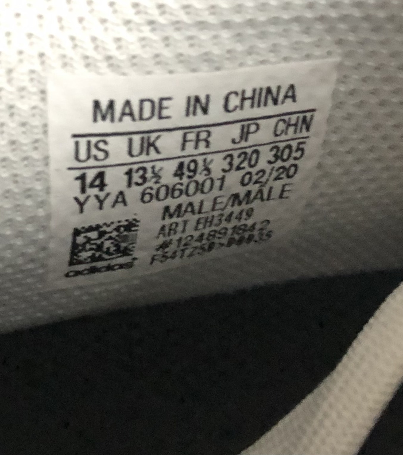 Adidas Freak 21 Football Cleats White Navy Blue EH3449 Men's size 14