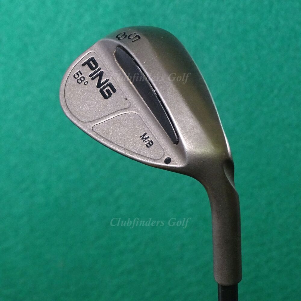 Ping M/B Black Dot 58° LW Lob Wedge Ping i3+ Graphite Regular