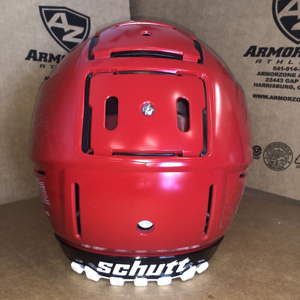 NEW SCHUTT F7 VTD ADULT FOOTBALL HELMET XL SATIN RED SidelineSwap