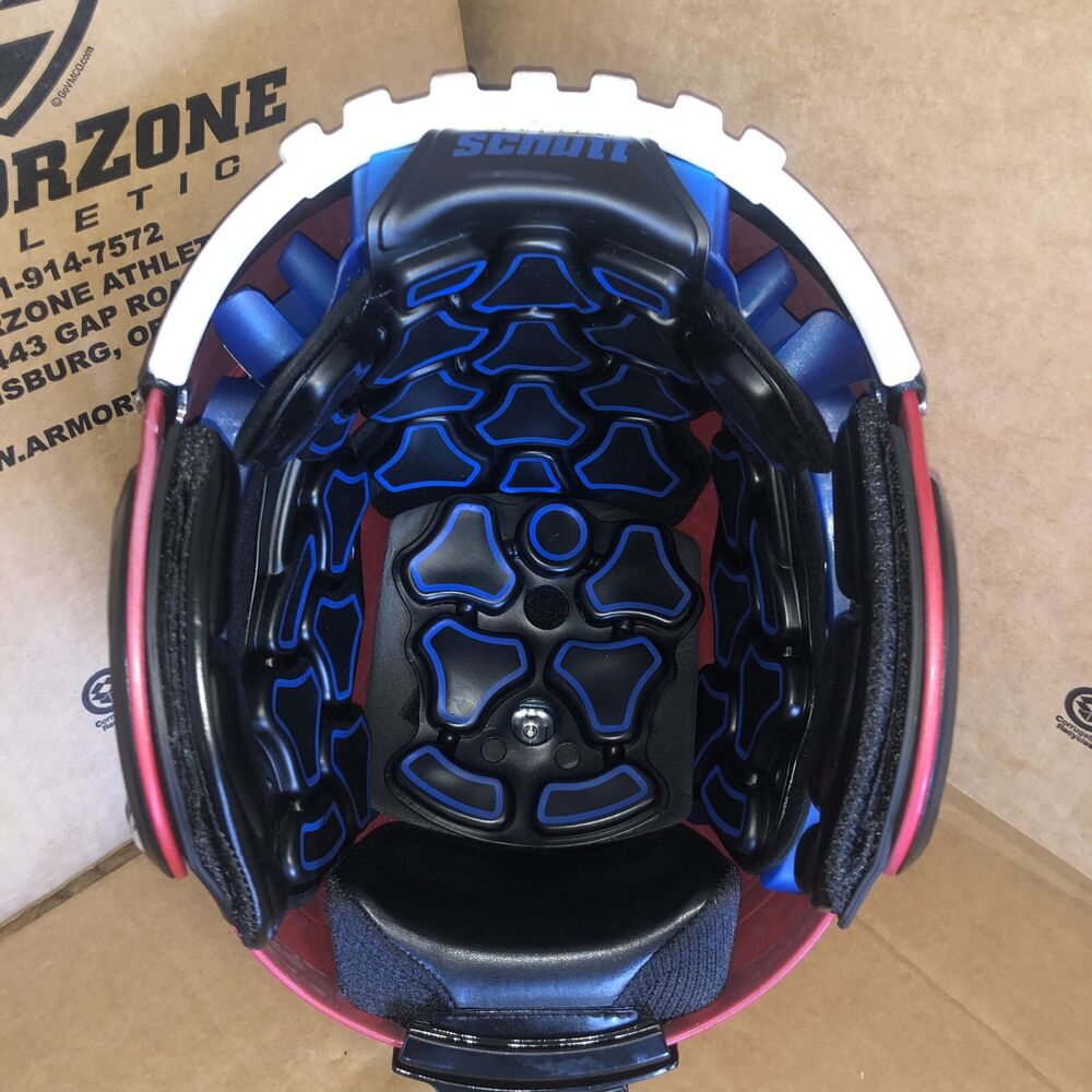 NEW SCHUTT F7 VTD ADULT FOOTBALL HELMET XL SATIN RED SidelineSwap