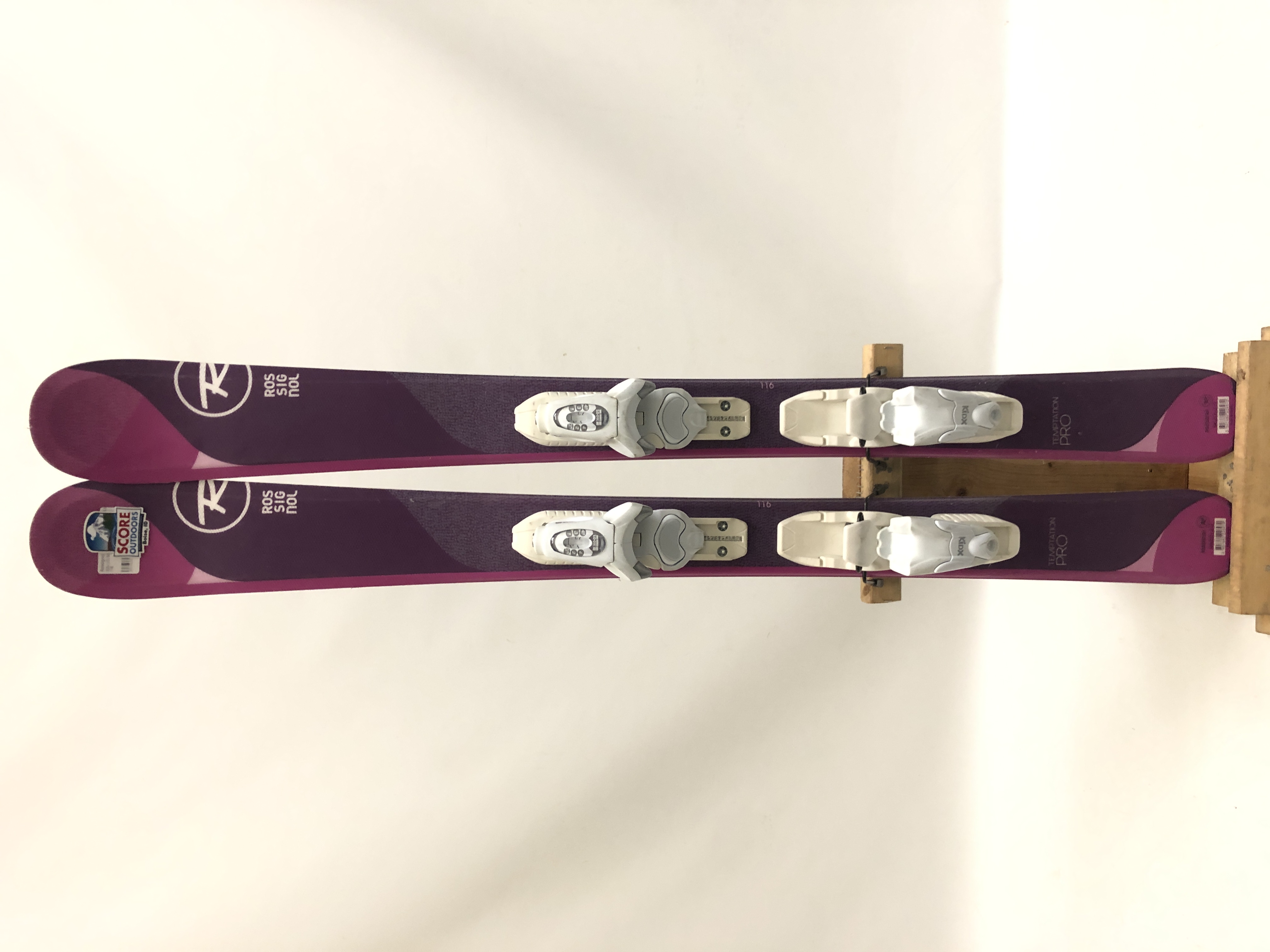 Rossignol Temptation Pro 116 Skis W/ Look Kid X Bindings SidelineSwap