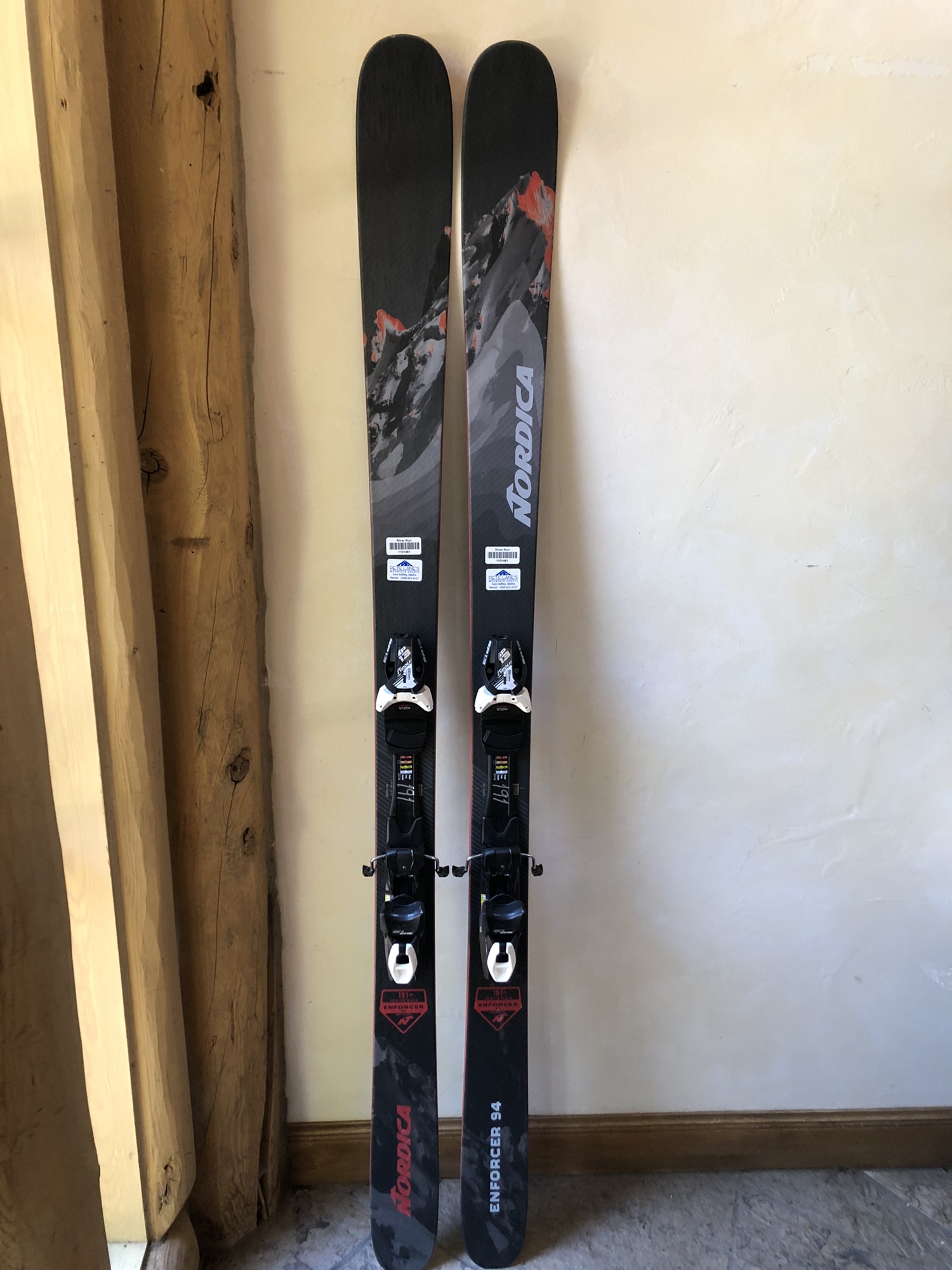 2022 Nordica ENFORCER 94 Skis With Bindings 191cm 1101461 SidelineSwap