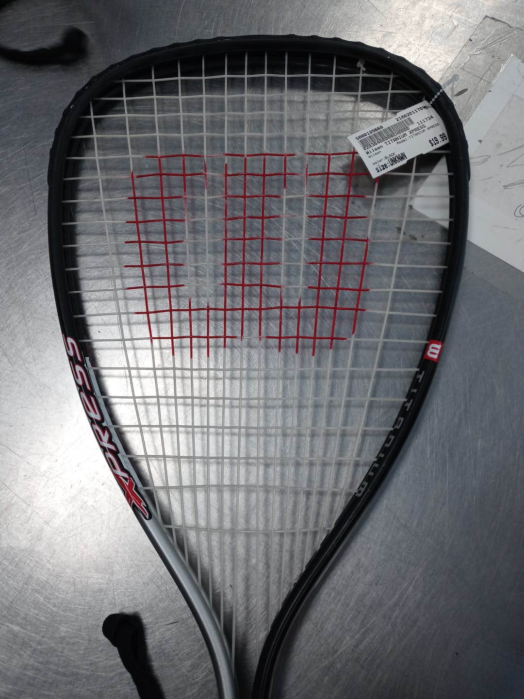 Used Wilson Titanium Xpress Unknown Racquet Sports Racquetball Racquets
