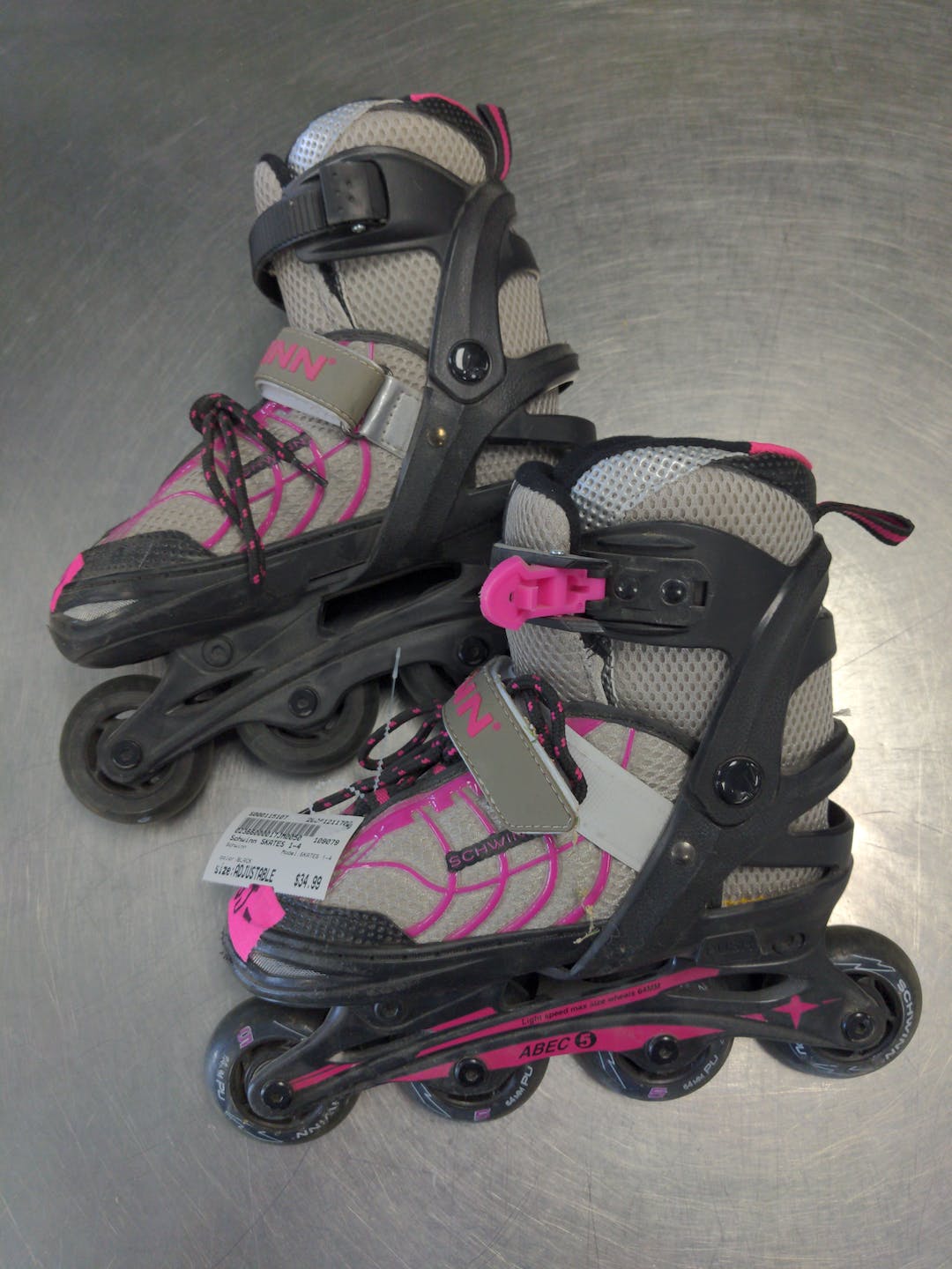 Used Schwinn Skates 14 Adjustable Inline Skates Rec & Fitness Skates SidelineSwap